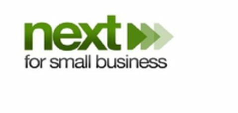 NEXT FOR SMALL BUSINESS Logo (USPTO, 28.12.2009)