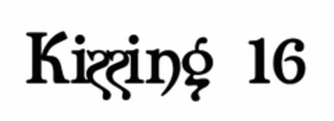 KIZZING 16 Logo (USPTO, 01/11/2010)