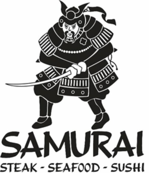 SAMURAI STEAK - SEAFOOD - SUSHI Logo (USPTO, 24.06.2010)