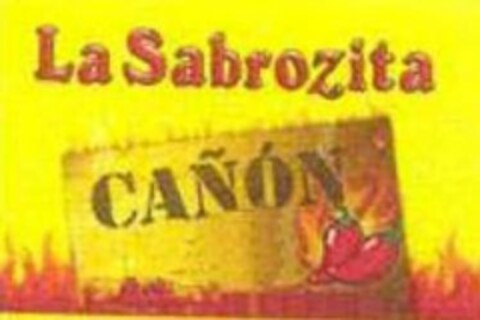 LA SABROZITA CAÑÓN Logo (USPTO, 20.10.2010)