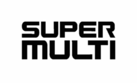 SUPER MULTI Logo (USPTO, 05.08.2011)