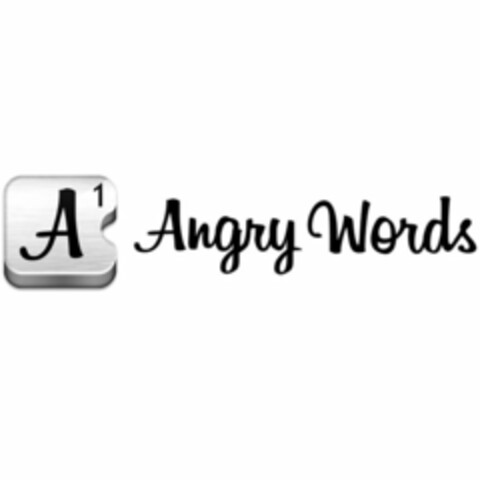 A1 ANGRY WORDS Logo (USPTO, 06/14/2012)