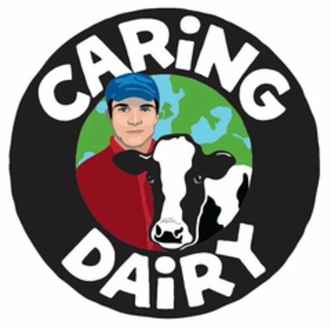 CARING DAIRY Logo (USPTO, 08.03.2013)