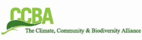 CCBA THE CLIMATE, COMMUNITY & BIODIVERSITY ALLIANCE Logo (USPTO, 07.05.2013)