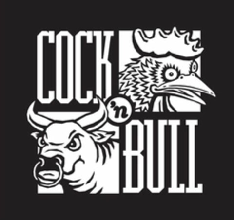 COCK 'N BULL Logo (USPTO, 10.02.2014)