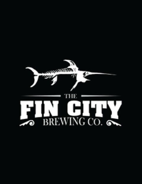 THE FIN CITY BREWING CO. Logo (USPTO, 05.03.2014)