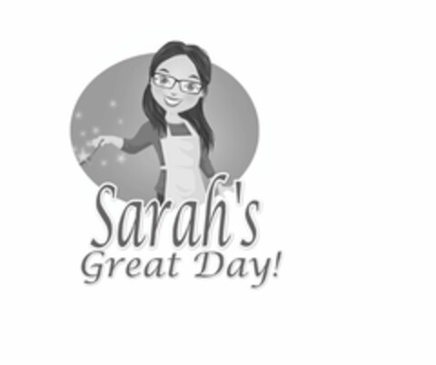 SARAH'S GREAT DAY! Logo (USPTO, 08.04.2014)