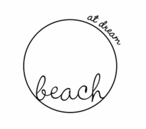 BEACH AT DREAM Logo (USPTO, 04/09/2014)