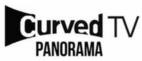 CURVED TV PANORAMA Logo (USPTO, 05/22/2014)