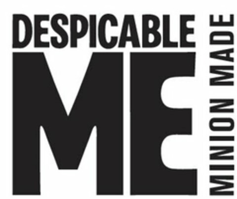 DESPICABLE ME MINION MADE Logo (USPTO, 06/16/2014)