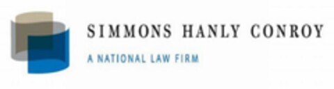 S SIMMONS HANLY CONROY A NATIONAL LAW FIRM Logo (USPTO, 08.07.2014)