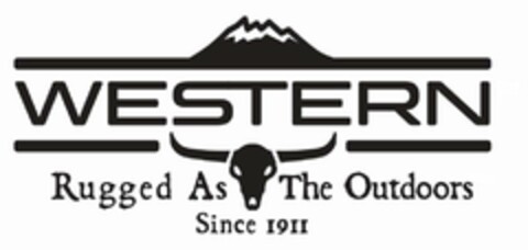 WESTERN RUGGED AS THE OUTDOORS SINCE 1911 Logo (USPTO, 28.01.2015)