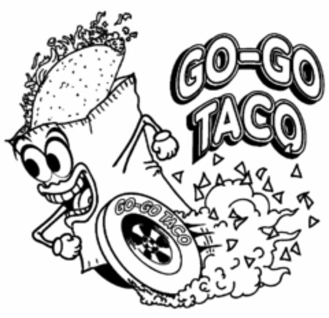 GO-GO TACO GO-GO TACO Logo (USPTO, 02/19/2015)