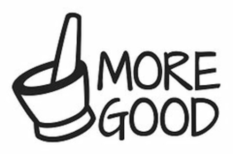 MORE GOOD Logo (USPTO, 10.04.2015)