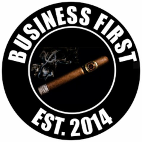 BUSINESS FIRST EST. 2014 Logo (USPTO, 29.04.2015)