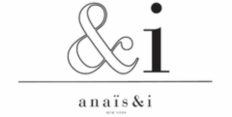 & I ANAIS & I NEW YORK Logo (USPTO, 28.10.2015)