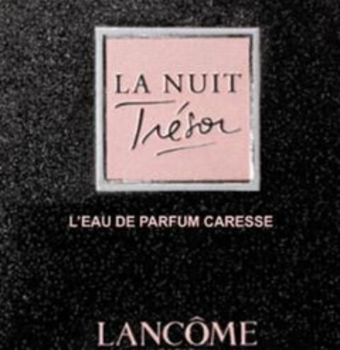 LA NUIT TRESOR L'EAU DE PARFUM CARESSE LANCOME Logo (USPTO, 13.04.2016)