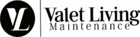 VL | VALET LIVING MAINTENANCE Logo (USPTO, 24.05.2017)
