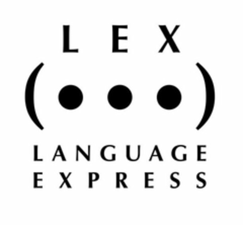 LEX (...) LANGUAGE EXPRESS Logo (USPTO, 06/16/2017)