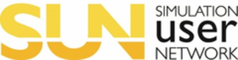 SUN SIMULATION USER NETWORK Logo (USPTO, 06.11.2017)