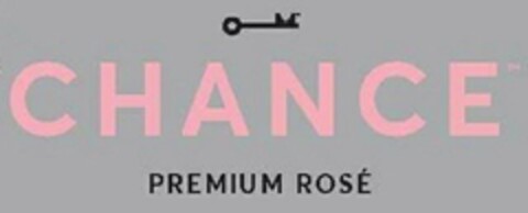 CHANCE PREMIUM ROSÉ Logo (USPTO, 01/29/2018)