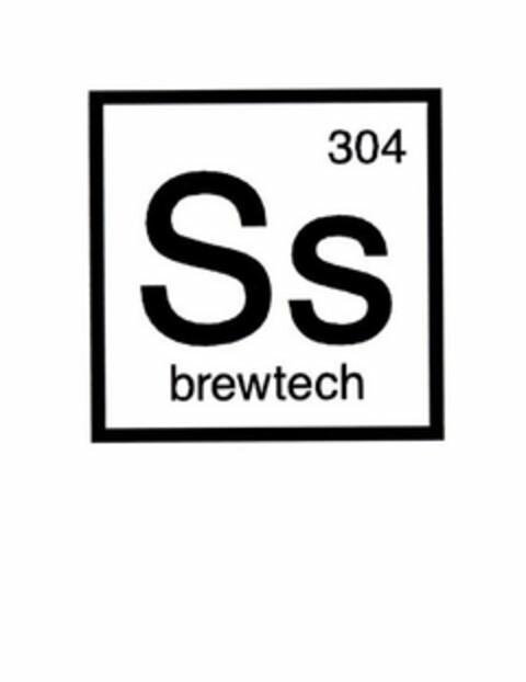 304 SS BREWTECH Logo (USPTO, 09.06.2018)