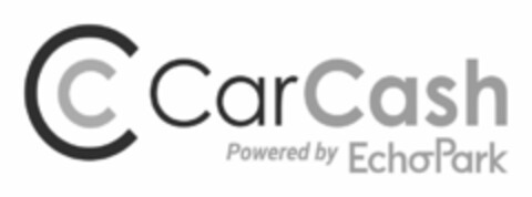 CC CARCASH POWERED BY ECHOPARK Logo (USPTO, 07/17/2018)