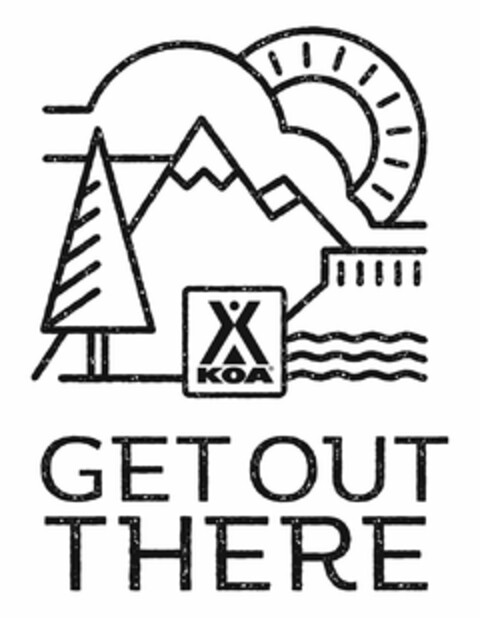 KOA GET OUT THERE Logo (USPTO, 05.03.2019)
