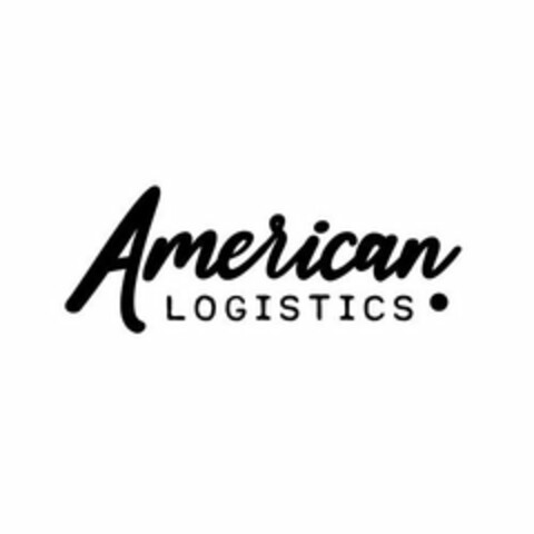 AMERICAN LOGISTICS Logo (USPTO, 25.10.2019)