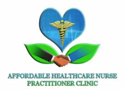 AFFORDABLE HEALTHCARE NURSE PRACTITIONER CLINIC Logo (USPTO, 06.03.2020)