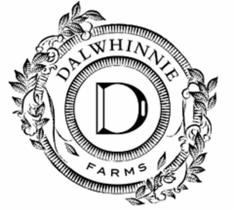 D DALWHINNIE FARMS Logo (USPTO, 03/31/2020)