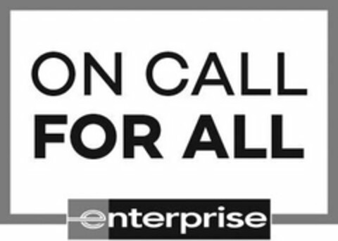 ON CALL FOR ALL ENTERPRISE Logo (USPTO, 14.05.2020)