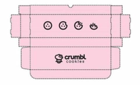 CRUMBL COOKIES Logo (USPTO, 07.08.2020)