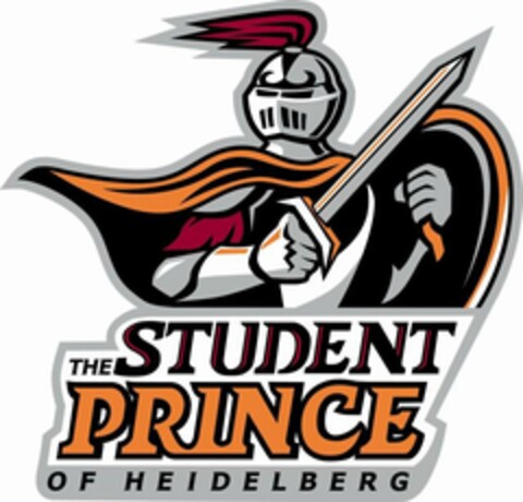 THE STUDENT PRINCE OF HEIDELBERG Logo (USPTO, 04/06/2009)