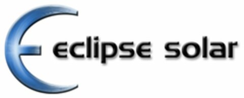 E ECLIPSE SOLAR Logo (USPTO, 28.05.2009)