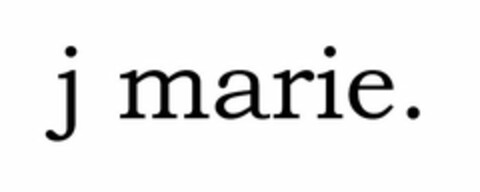 J MARIE. Logo (USPTO, 09/29/2009)