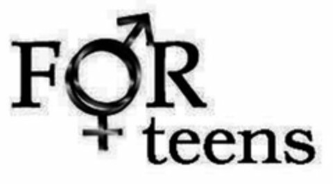 FOR TEENS Logo (USPTO, 22.01.2010)