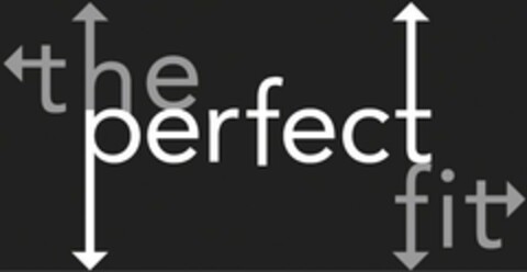 THE PERFECT FIT Logo (USPTO, 01.03.2010)