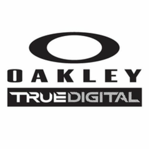 O OAKLEY TRUE DIGITAL Logo (USPTO, 02.07.2010)