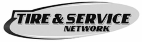 TIRE & SERVICE NETWORK Logo (USPTO, 05.08.2010)