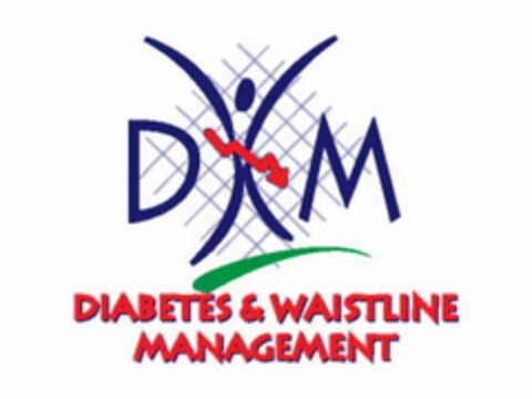 DWM DIABETES & WAISTLINE MANAGEMENT Logo (USPTO, 27.09.2010)