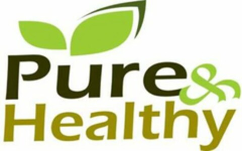 PURE & HEALTHY Logo (USPTO, 07.10.2010)