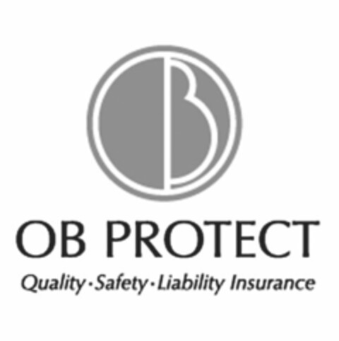 OB PROTECT QUALITY SAFETY LIABILITY INSURANCE Logo (USPTO, 13.12.2010)