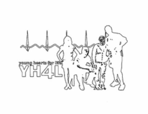 YOUNG HEARTS FOR LIFE YH4L Logo (USPTO, 29.04.2011)
