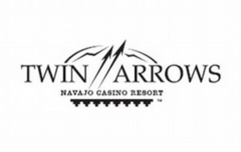 TWIN ARROWS NAVAJO CASINO RESORT Logo (USPTO, 28.10.2011)