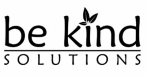 BE KIND S O L U T I O N S Logo (USPTO, 10.11.2011)