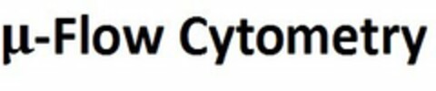 µ-FLOW CYTOMETRY Logo (USPTO, 14.05.2012)