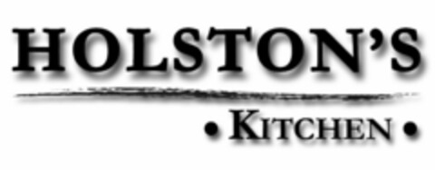 HOLSTON'S KITCHEN Logo (USPTO, 09/27/2012)