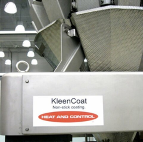 KLEEN COAT NON-STICK COATING HEAT AND CONTROL Logo (USPTO, 01/09/2013)