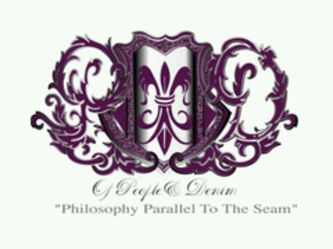 OF PEOPLE&DENIM "PHILOSOPHY PARALLEL TO THE SEAM" Logo (USPTO, 05.04.2013)